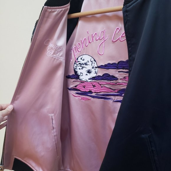 Opening Ceremony Reversible Silk Zodiac Bomber Jacket - Picture 11 of 16